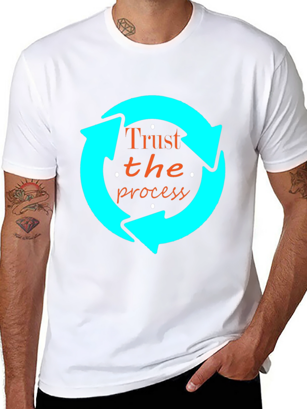Trust the Process Graphic Tee