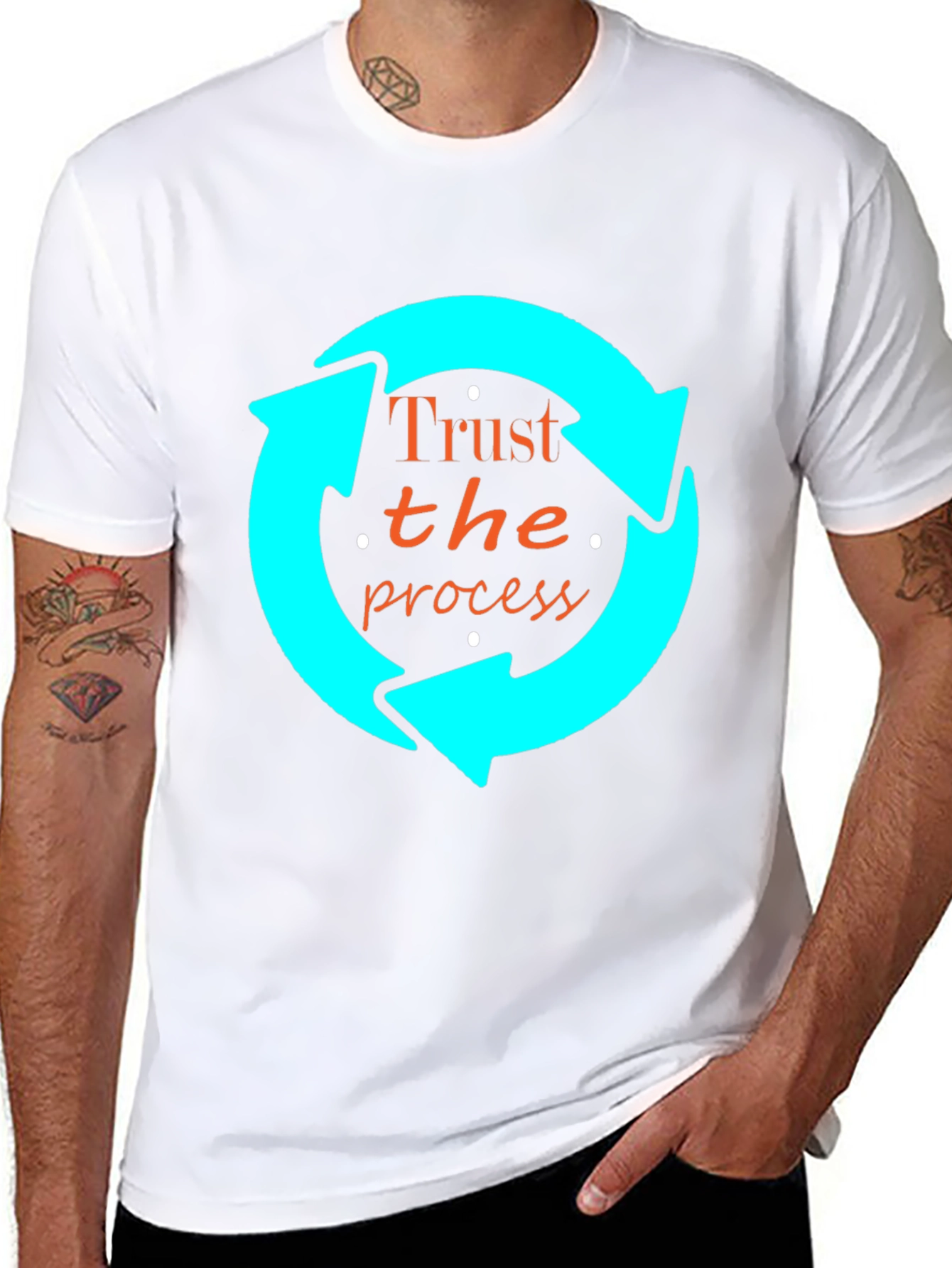 Trust the Process Graphic Tee