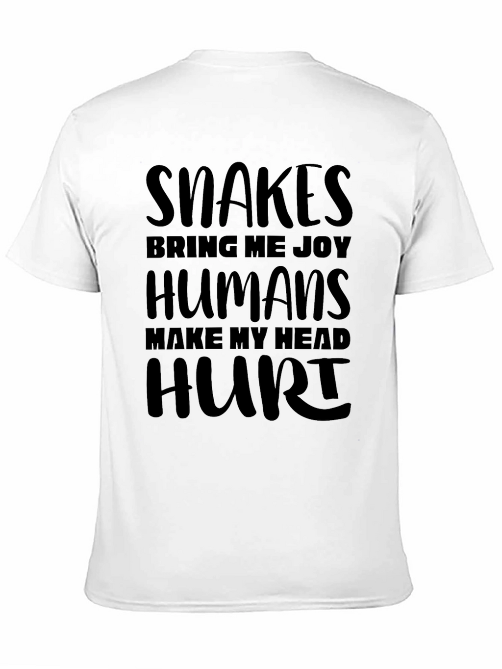 Snakes Bring Me Joy Graphic T-Shirt