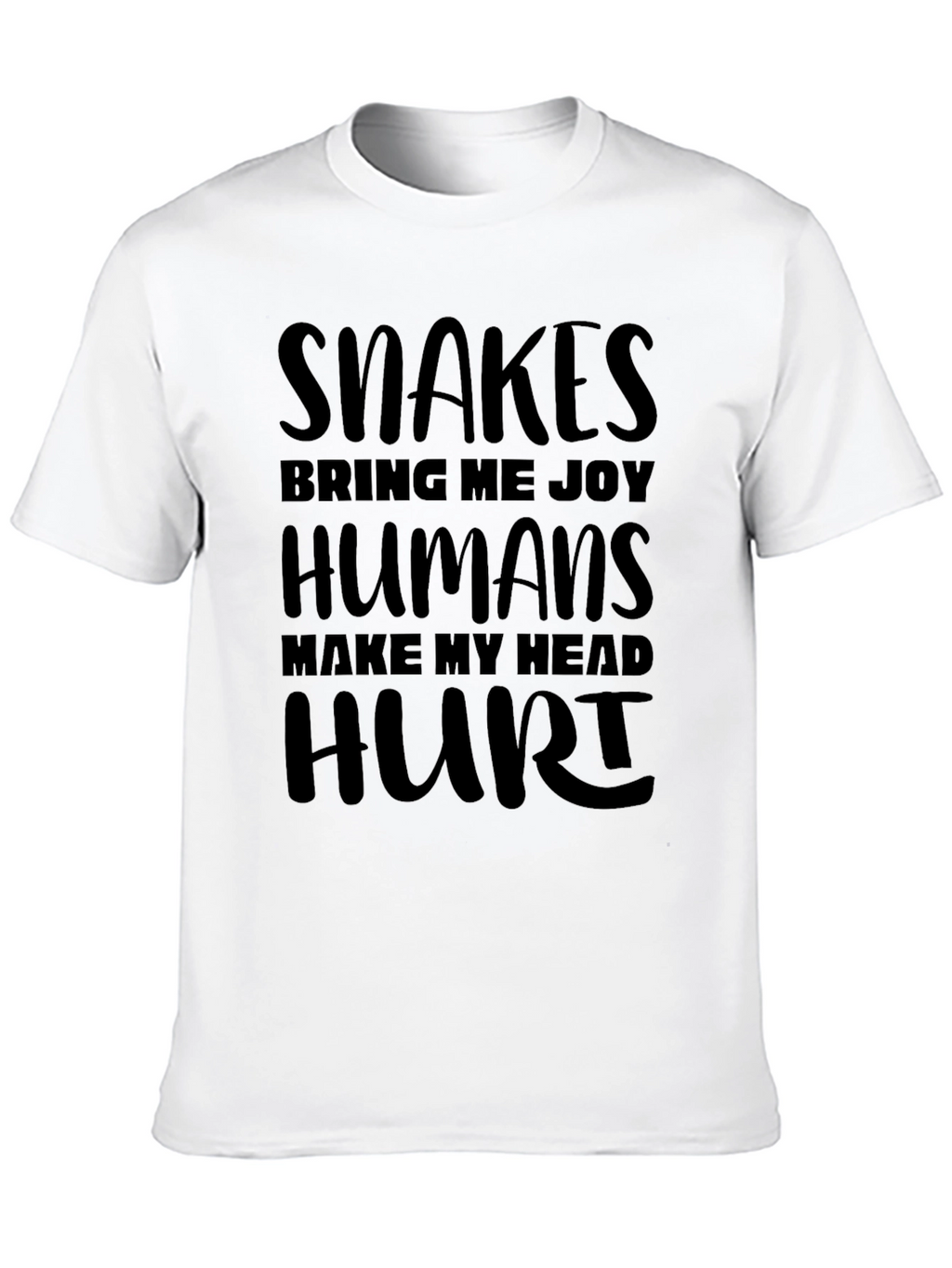Snakes Bring Me Joy Graphic T-Shirt