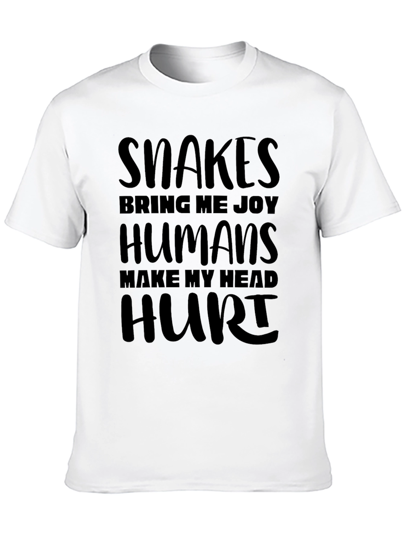 Snakes Bring Me Joy Graphic T-Shirt