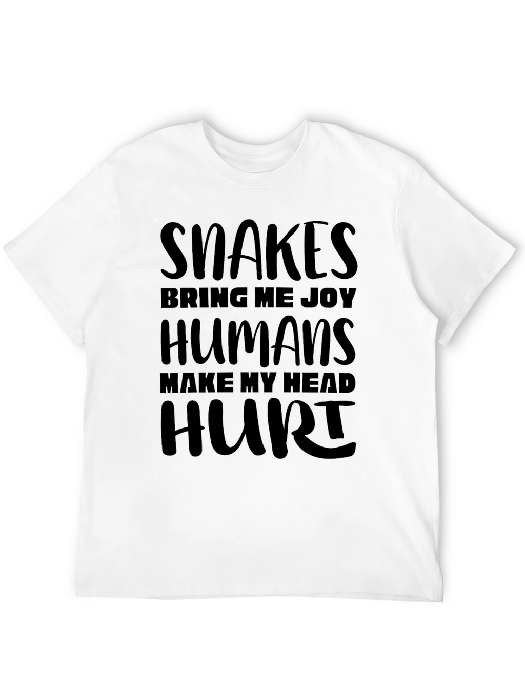 Snakes Bring Me Joy Graphic T-Shirt