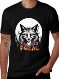 Feral Fox Graphic T-Shirt