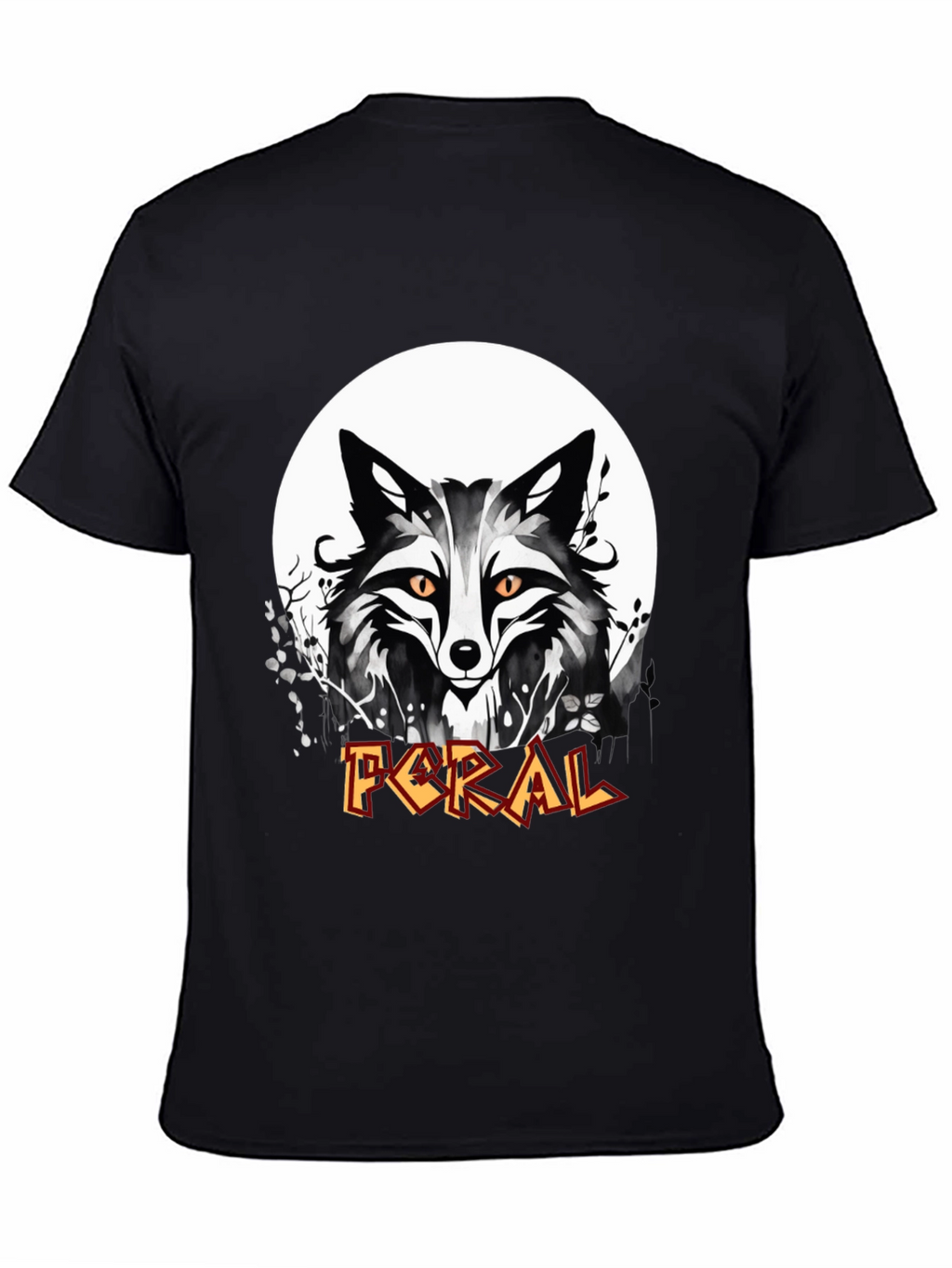 Feral Fox Graphic T-Shirt