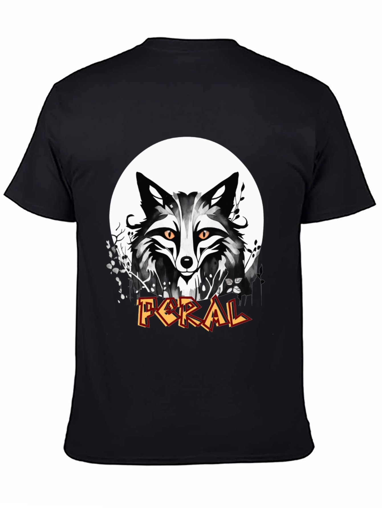 Feral Fox Graphic T-Shirt