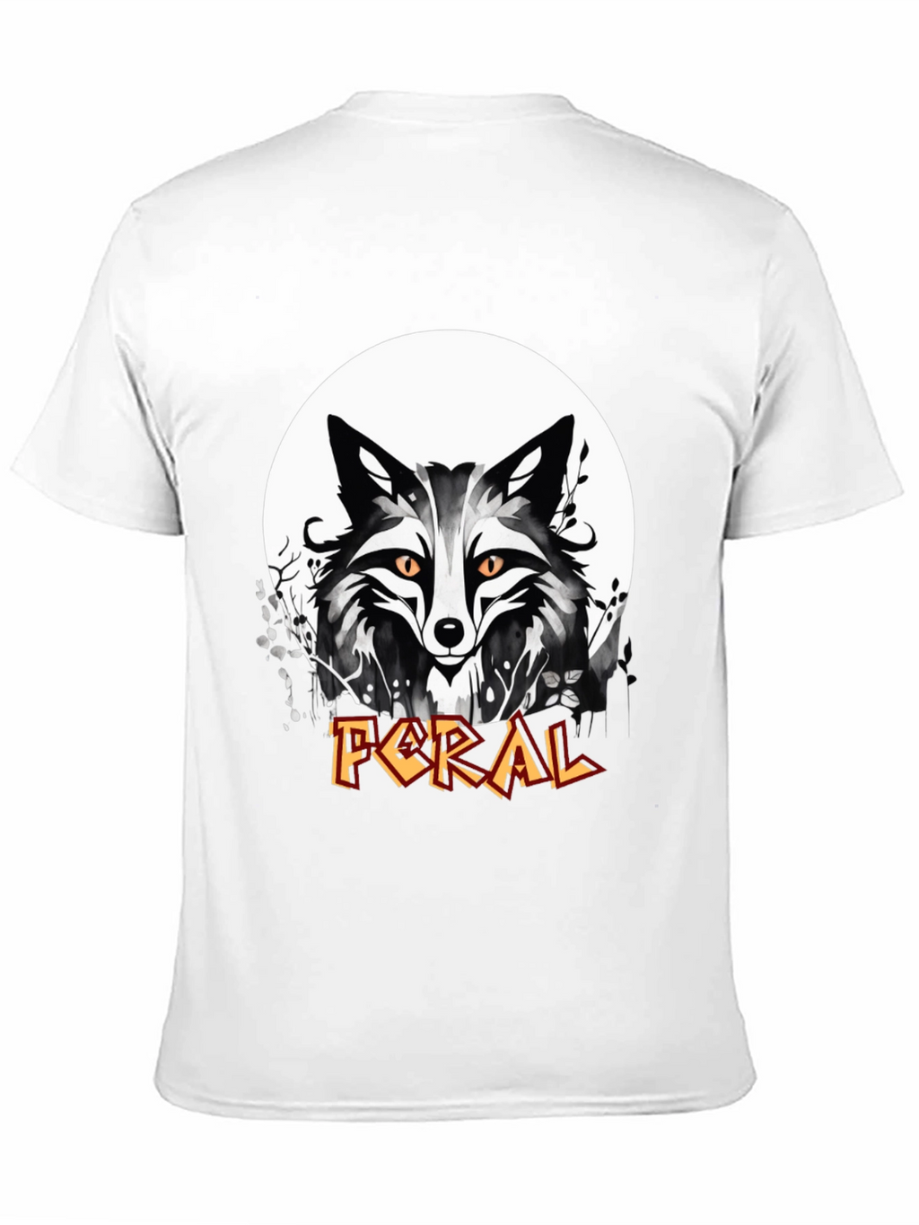 Feral Fox Graphic T-Shirt