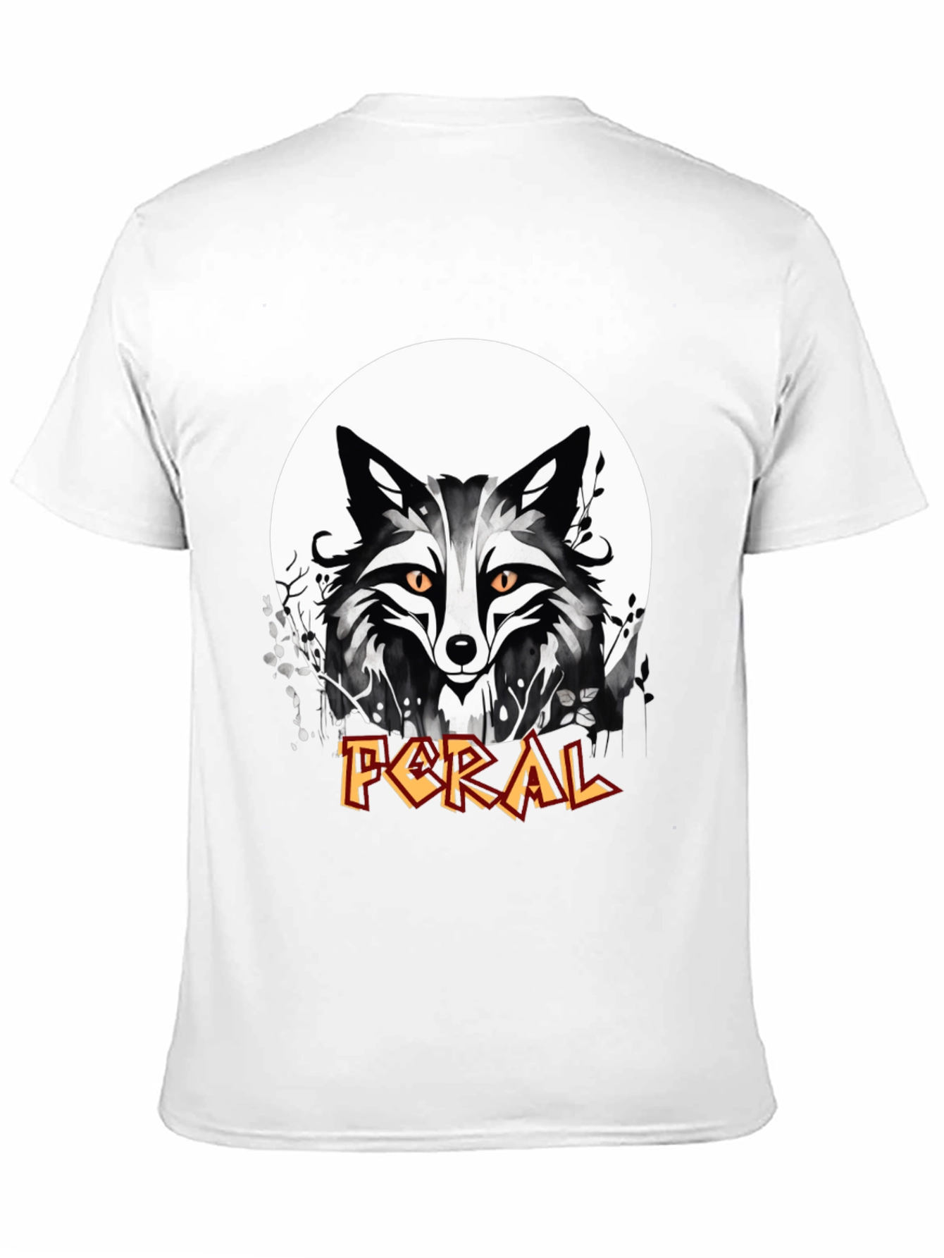 Feral Fox Graphic T-Shirt
