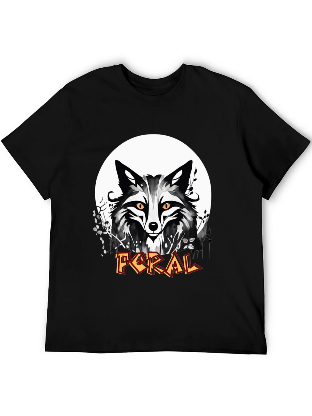 Feral Fox Graphic T-Shirt