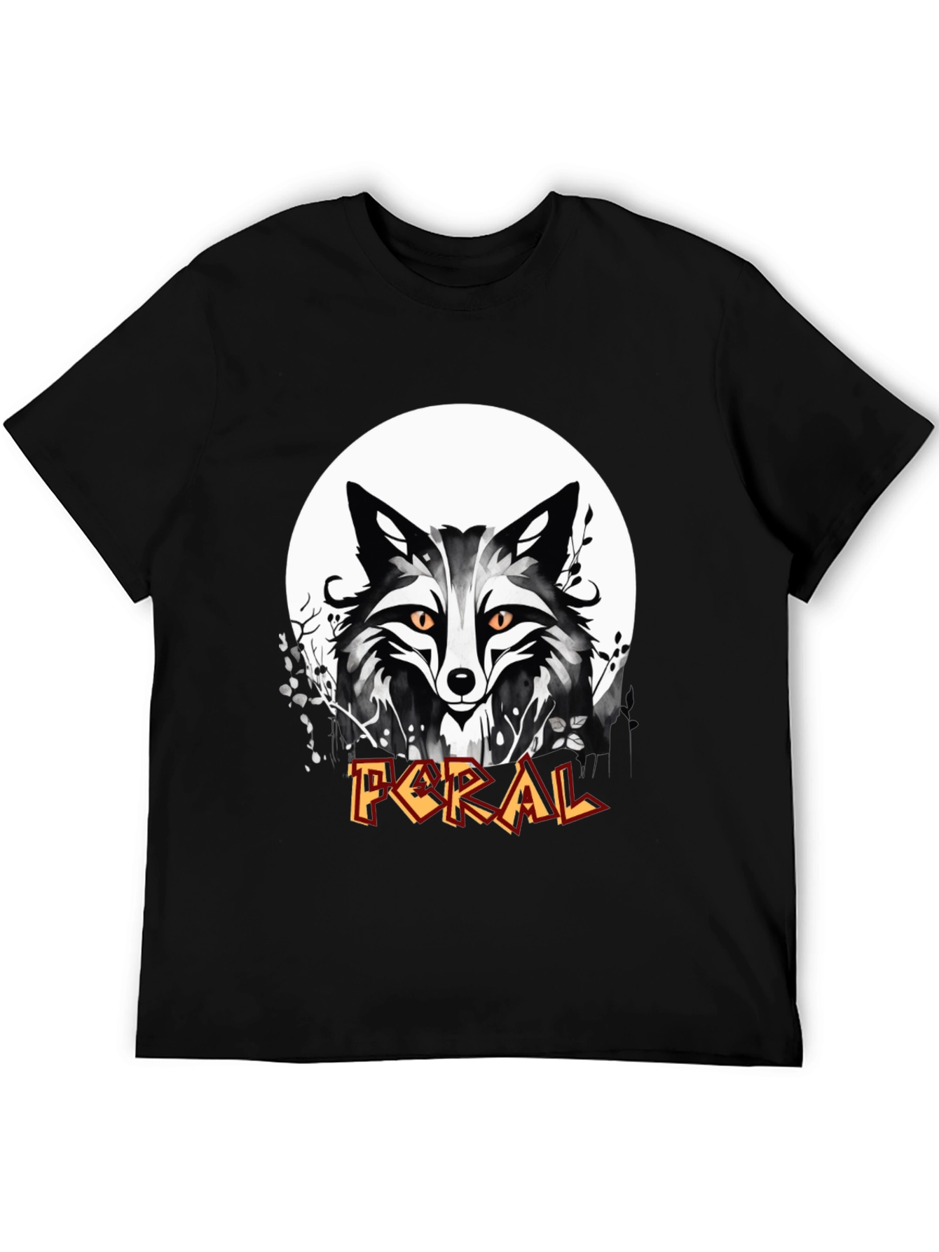 Feral Fox Graphic T-Shirt