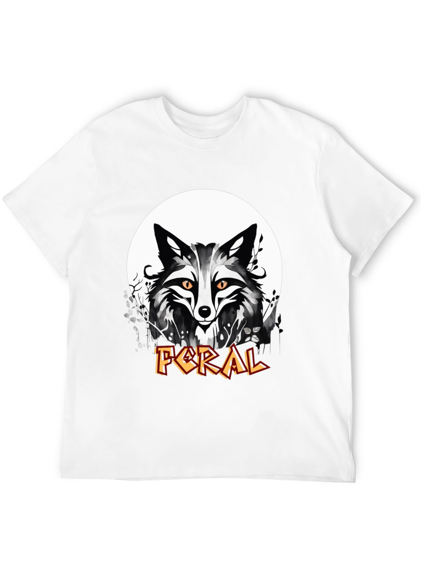 Feral Fox Graphic T-Shirt