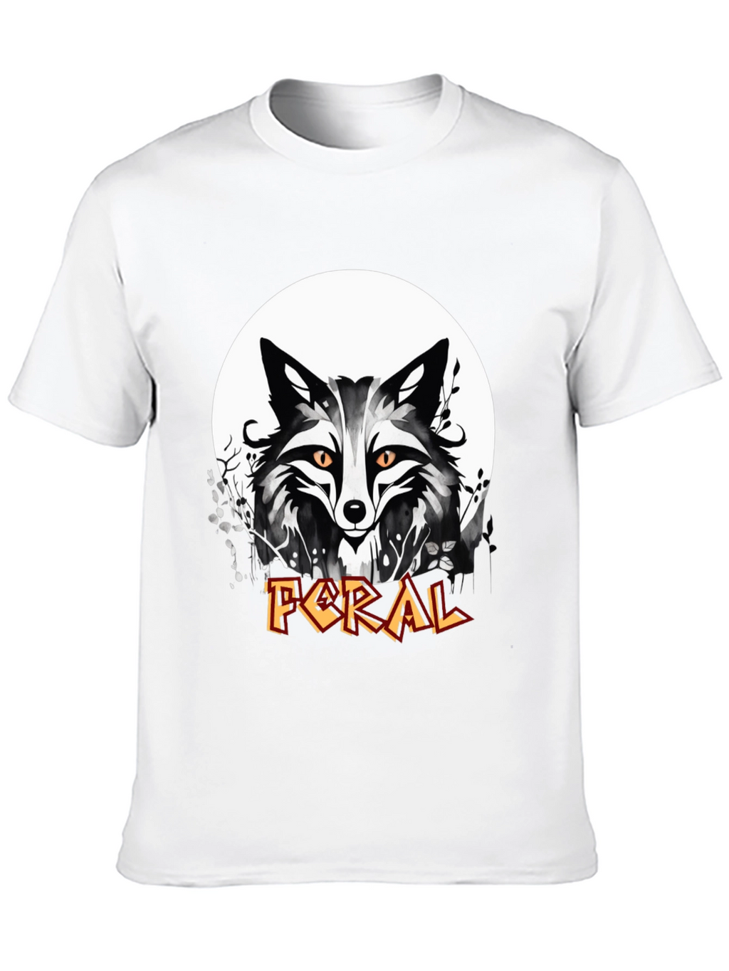 Feral Fox Graphic T-Shirt