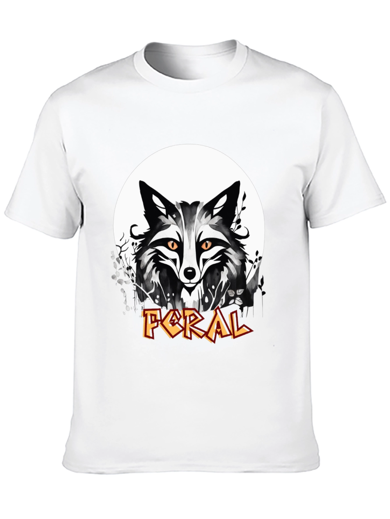 Feral Fox Graphic T-Shirt