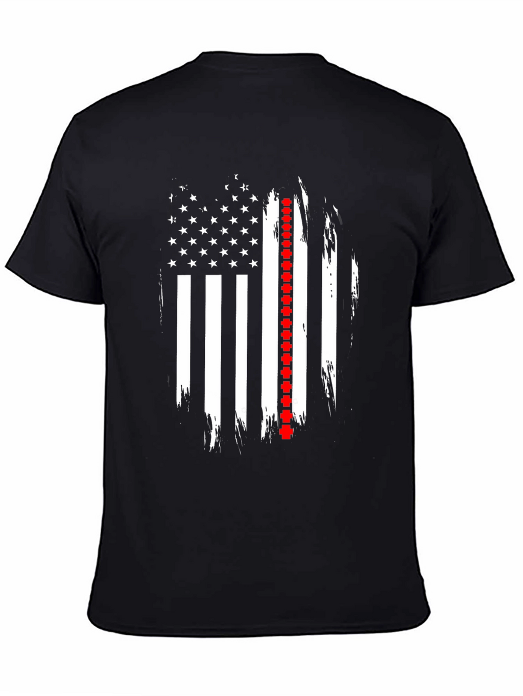 American Flag Firefighter T-Shirt