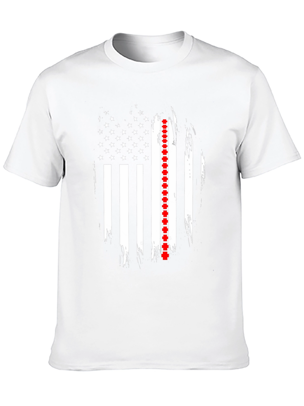 American Flag Firefighter T-Shirt