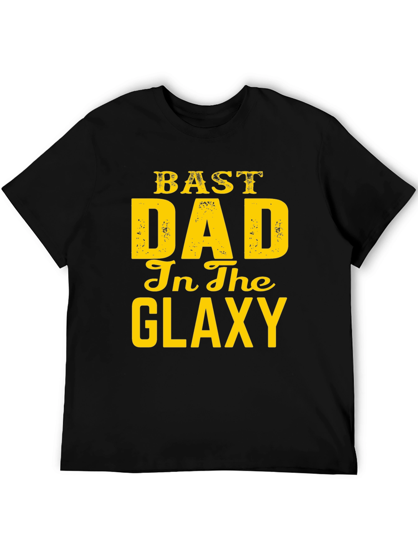 Best Dad in the Galaxy Graphic T-Shirt