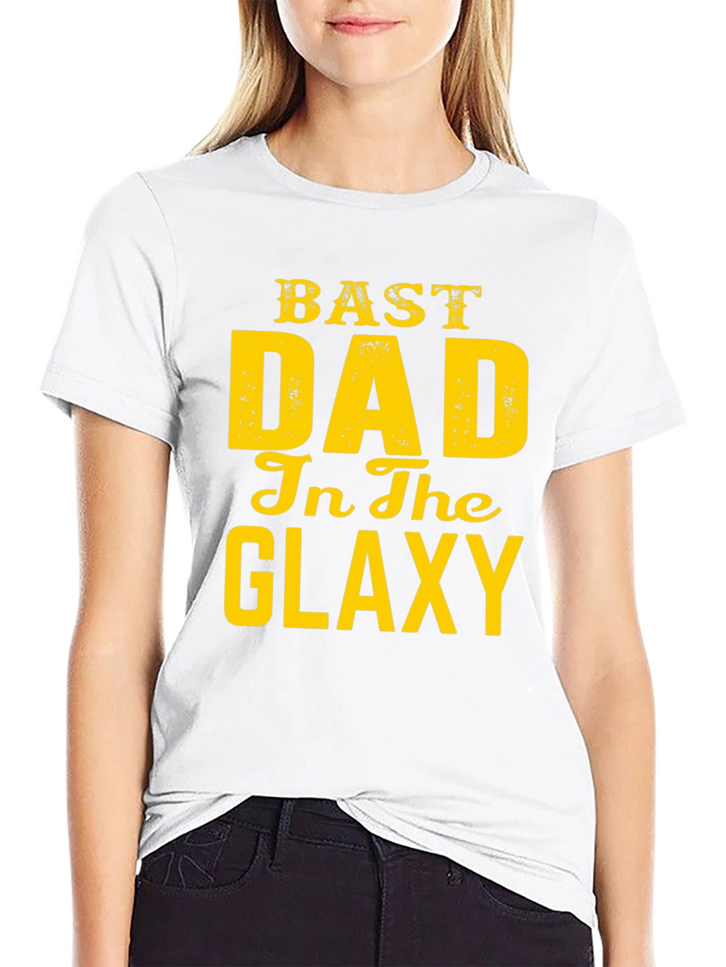 Best Dad in the Galaxy Graphic T-Shirt