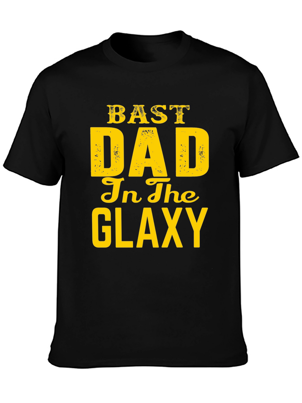 Best Dad in the Galaxy Graphic T-Shirt