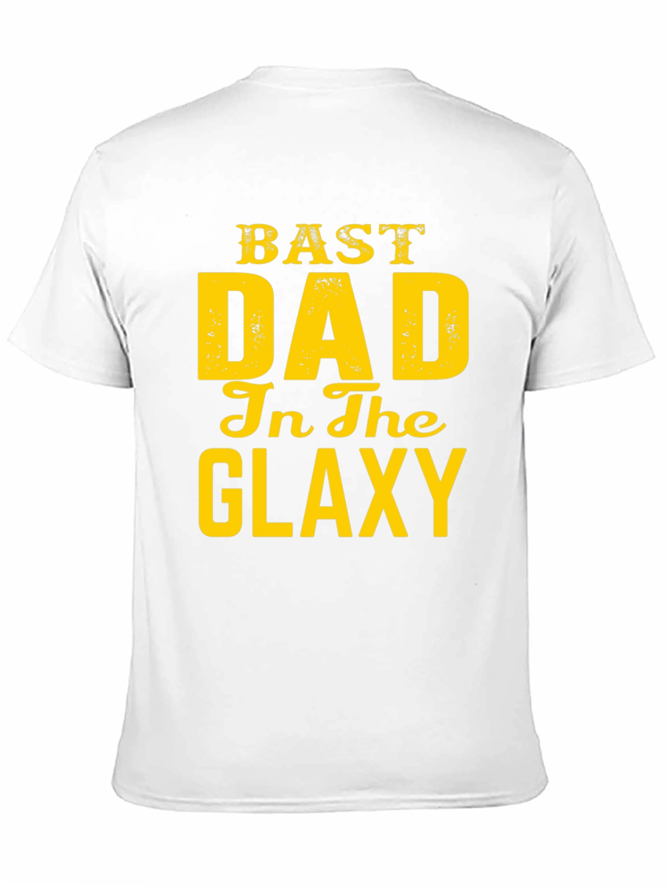 Best Dad in the Galaxy Graphic T-Shirt