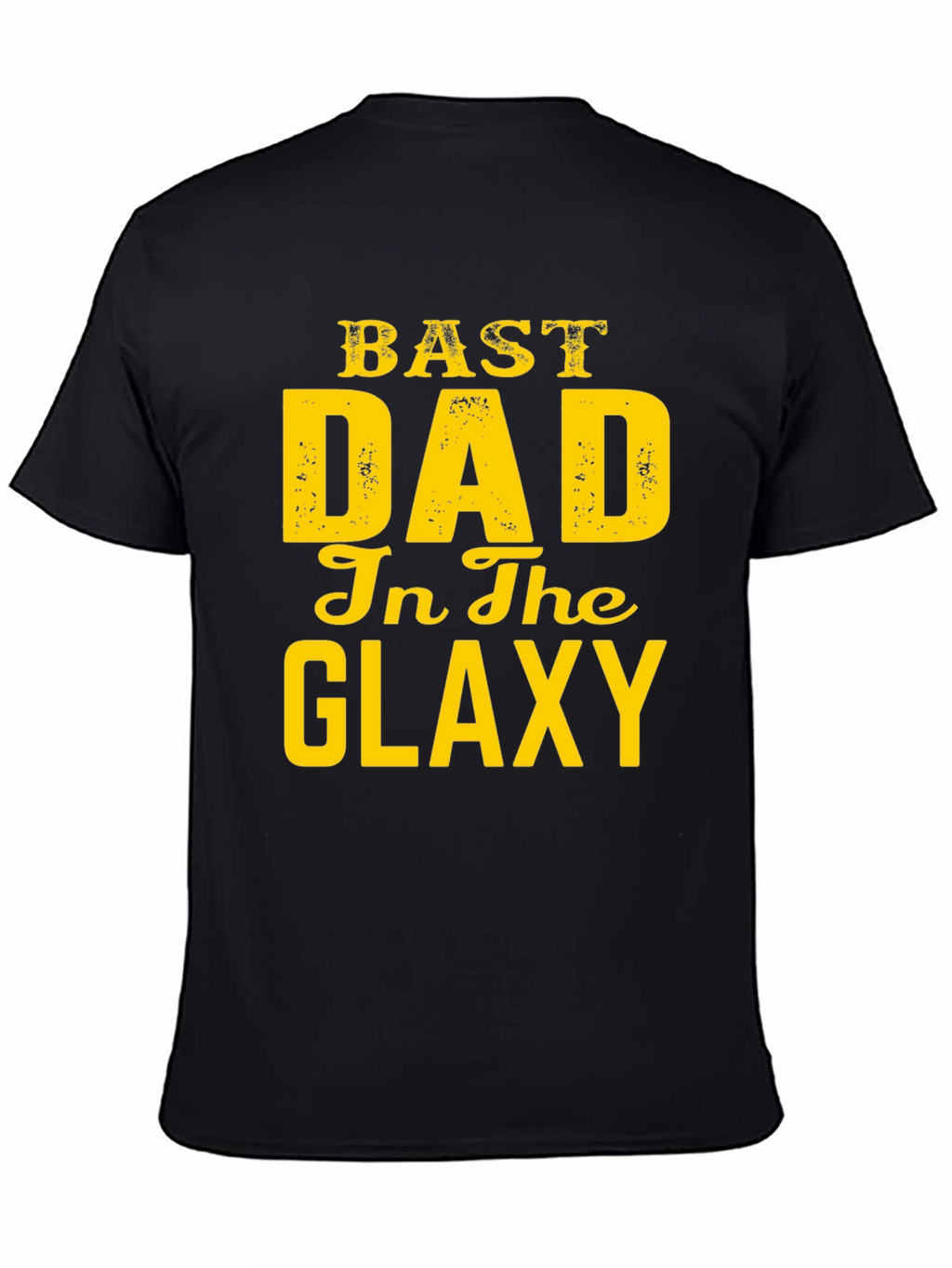 Best Dad in the Galaxy Graphic T-Shirt