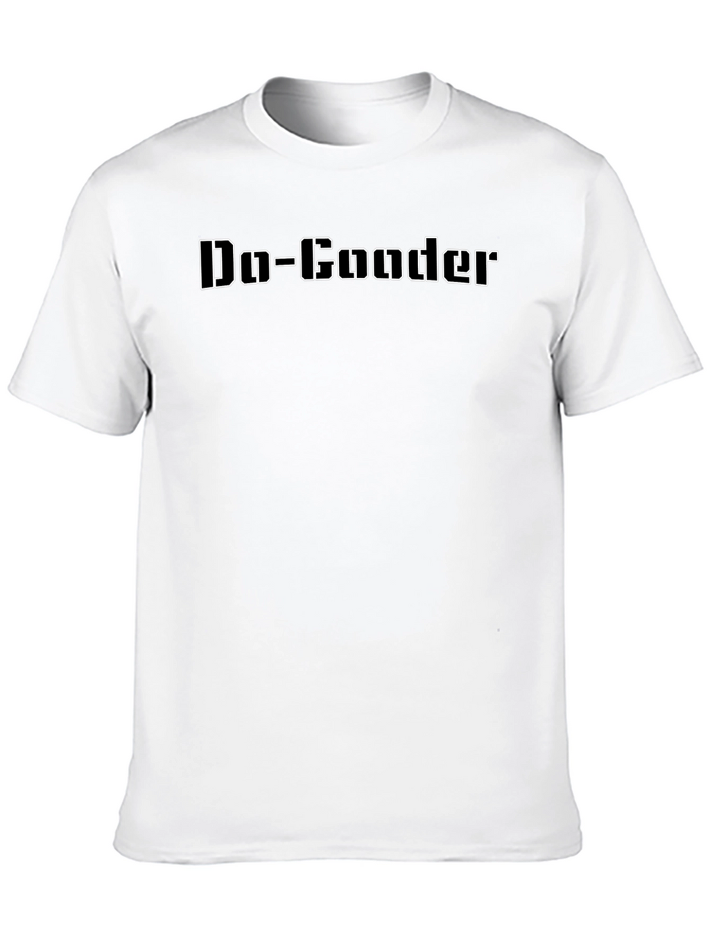 Do-Gooder Black Graphic Tee