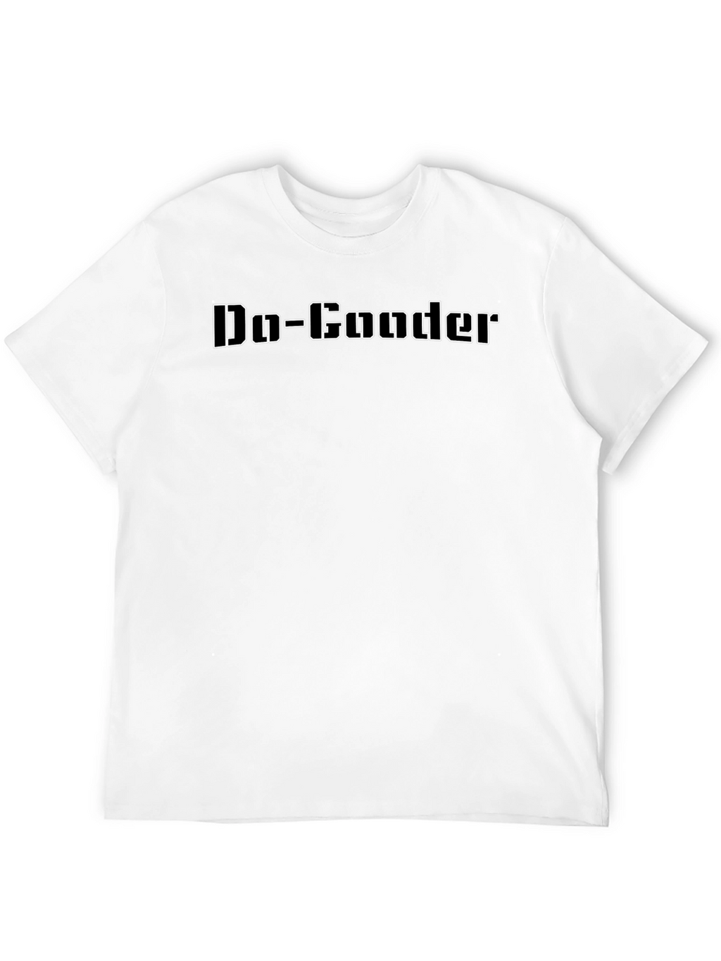 Do-Gooder Black Graphic Tee