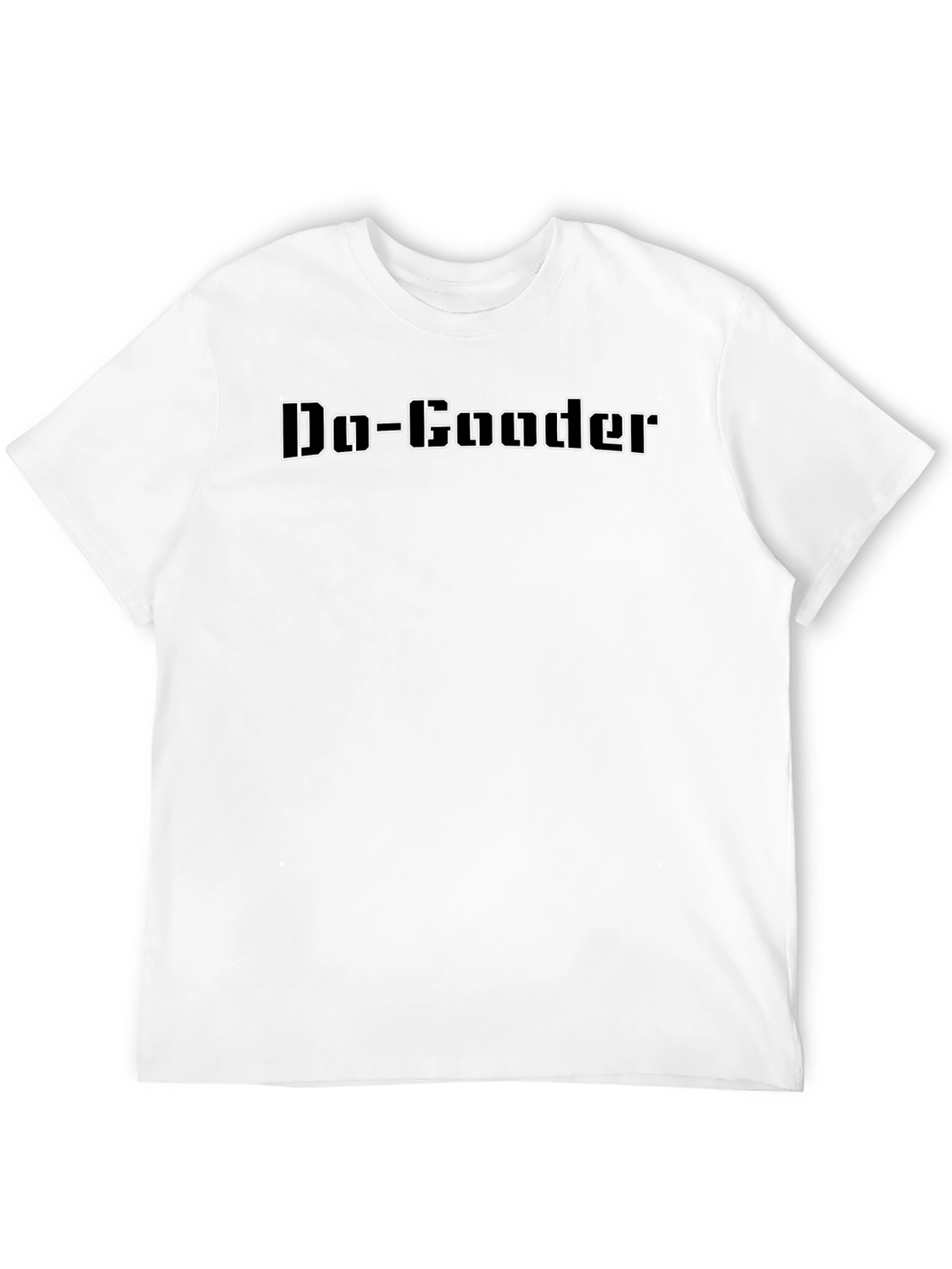 Do-Gooder Black Graphic Tee