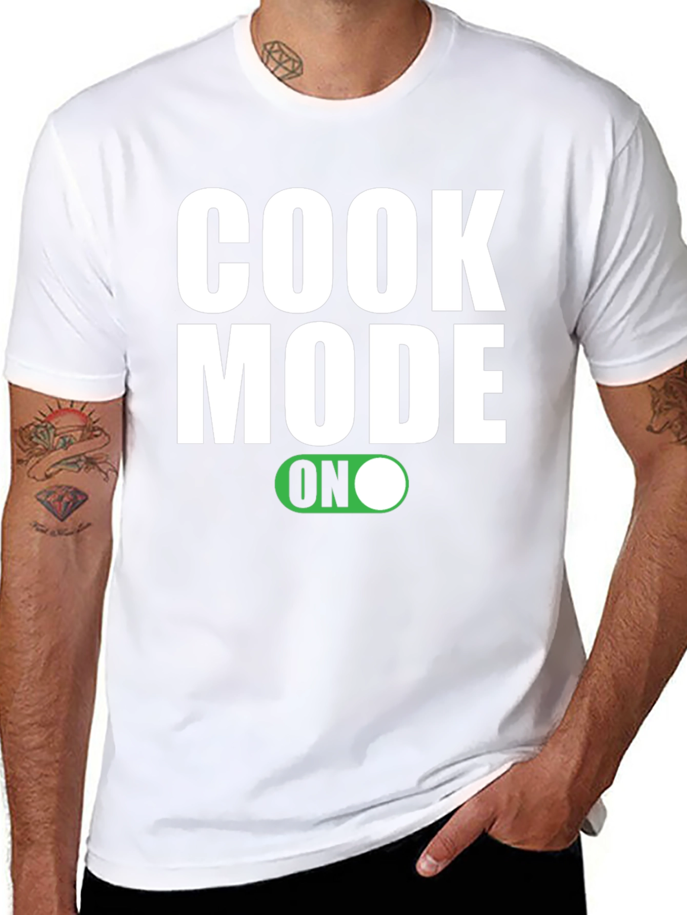 Cook Mode On T-Shirt - Chef Apparel
