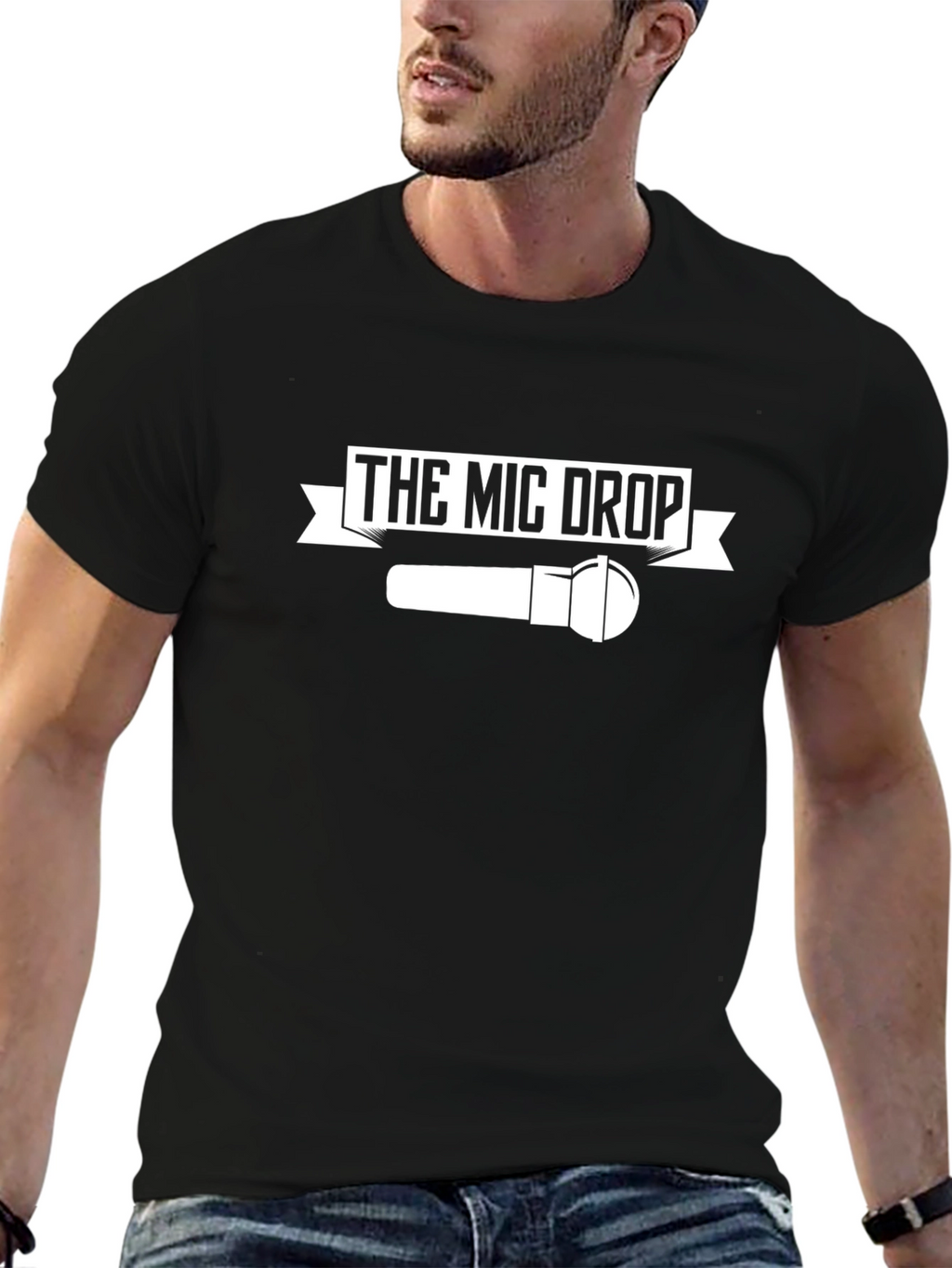 The Mic Drop Graphic T-Shirt