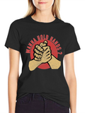 Wanna Hold Hands Graphic T-Shirt