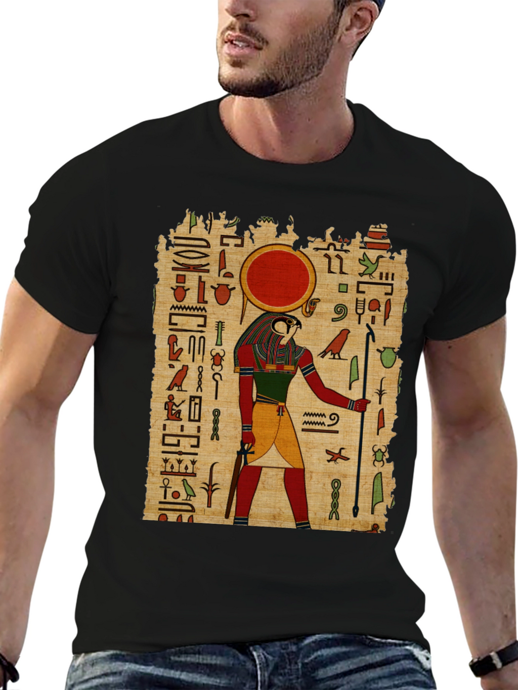 Egyptian God Ra Graphic T-Shirt