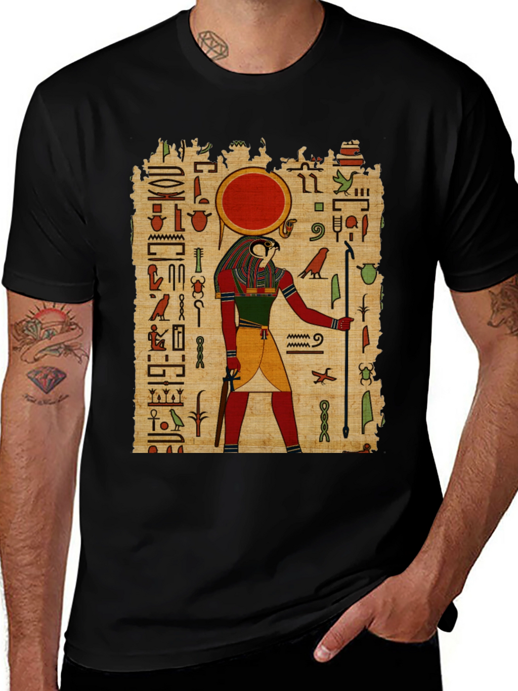 Egyptian God Ra Graphic T-Shirt