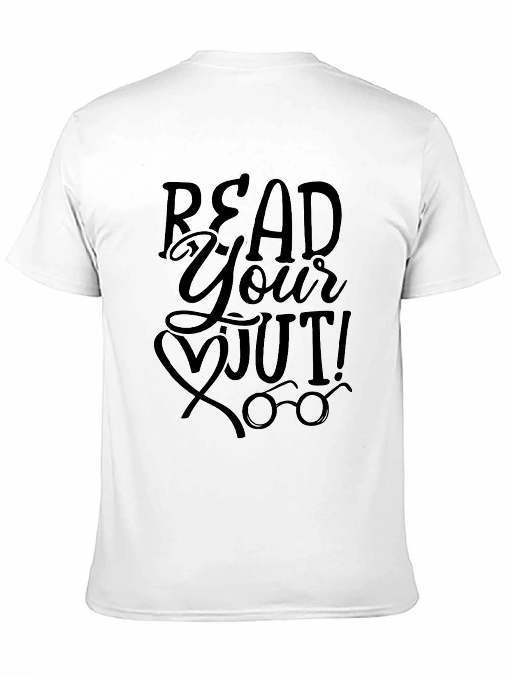 Read Your Heart Out Black T-Shirt