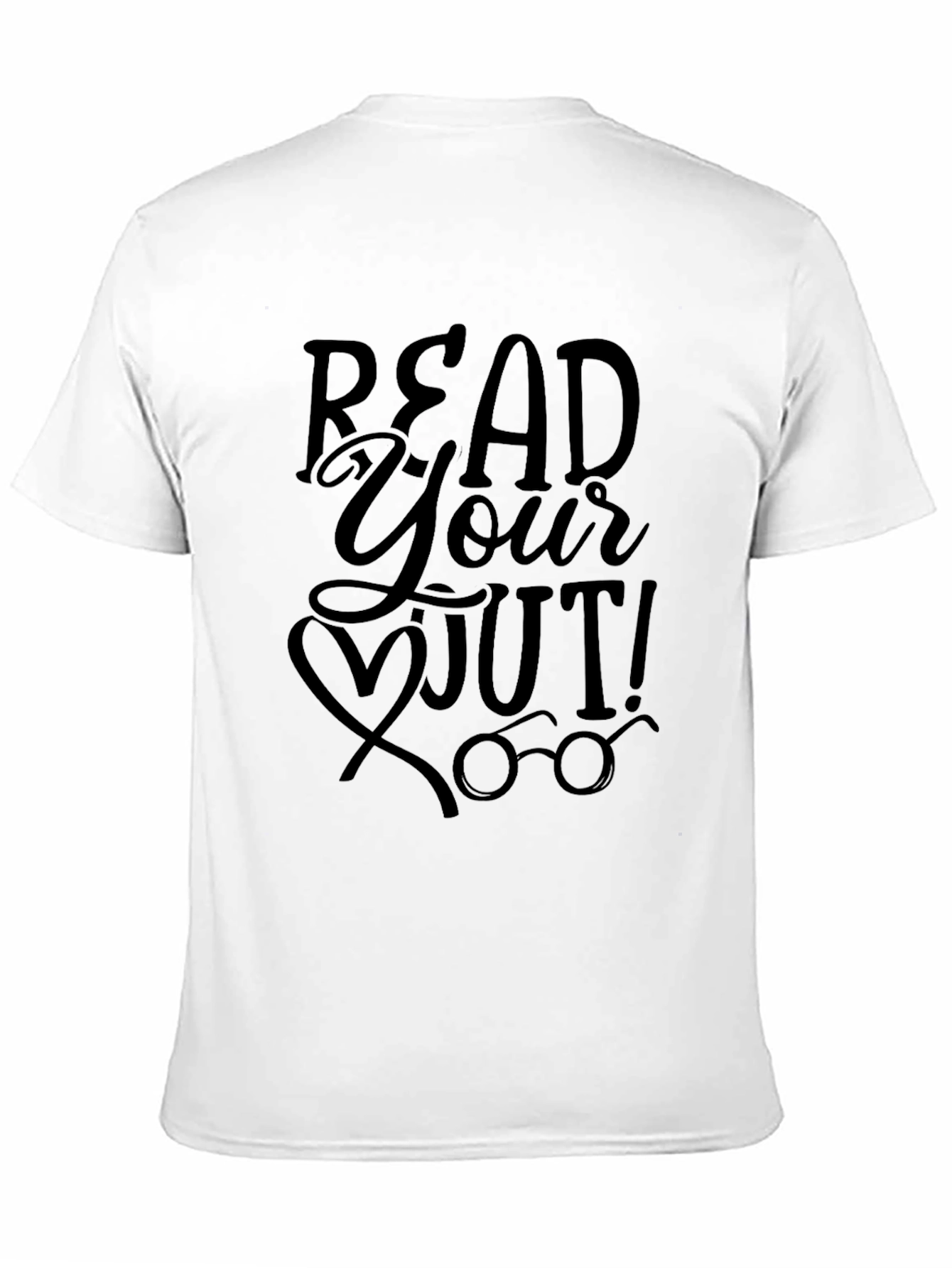 Read Your Heart Out Black T-Shirt