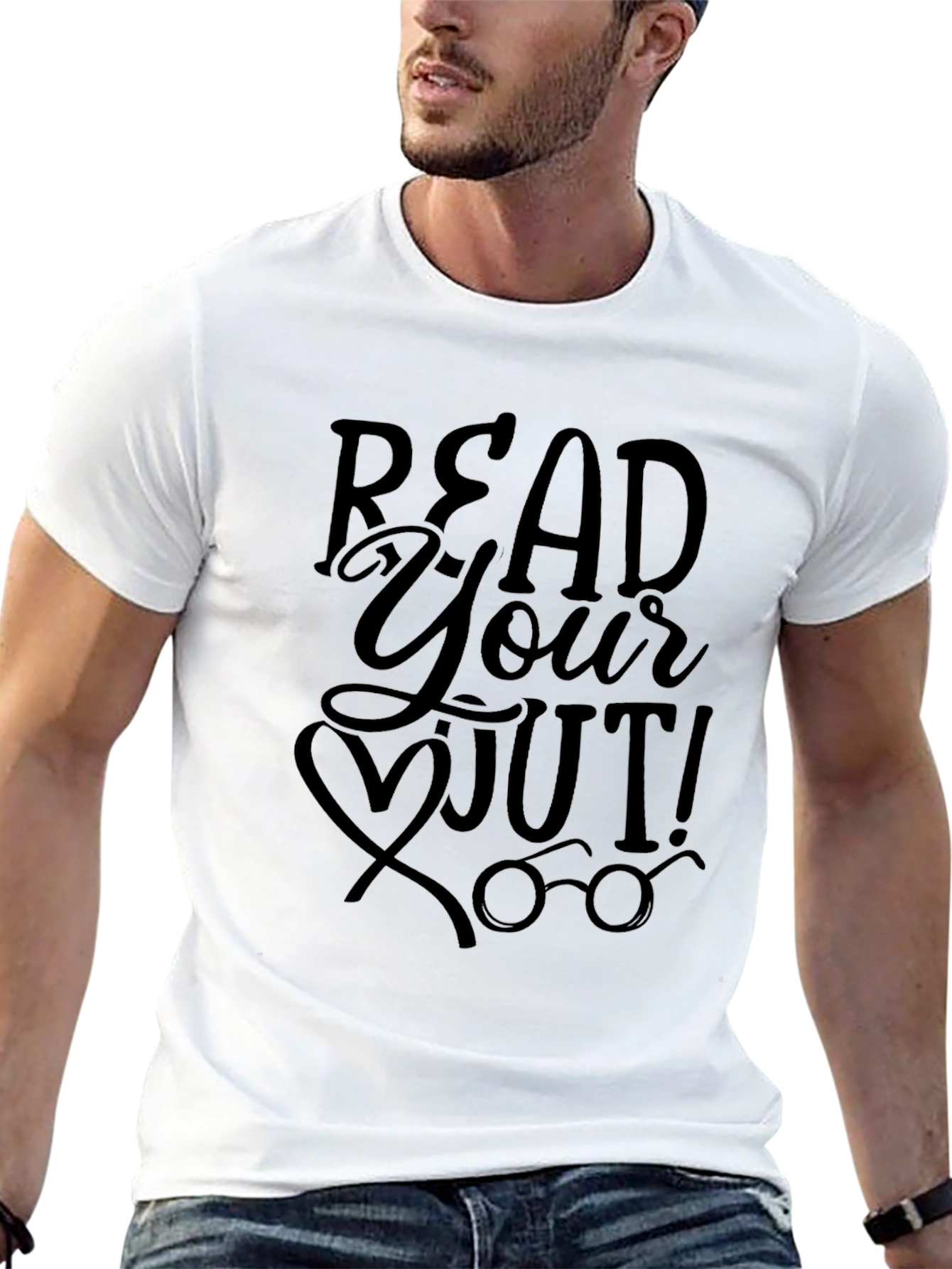 Read Your Heart Out Black T-Shirt
