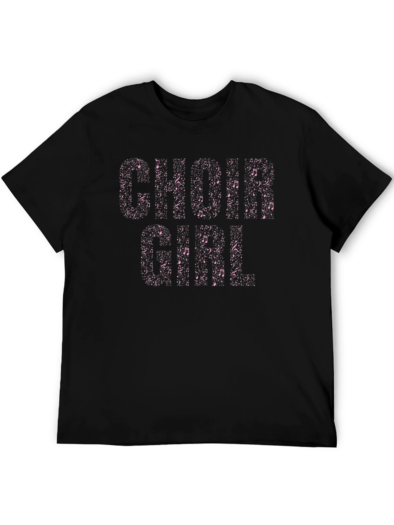 Choir Girl Music Note T-Shirt