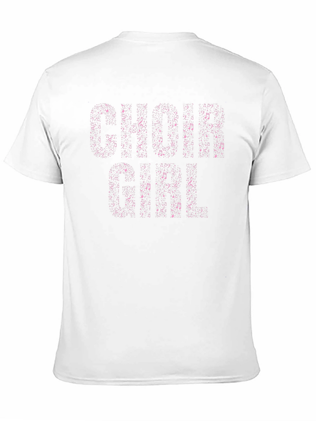Choir Girl Music Note T-Shirt