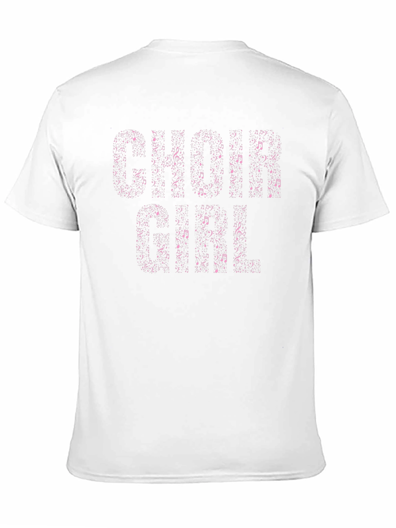 Choir Girl Music Note T-Shirt