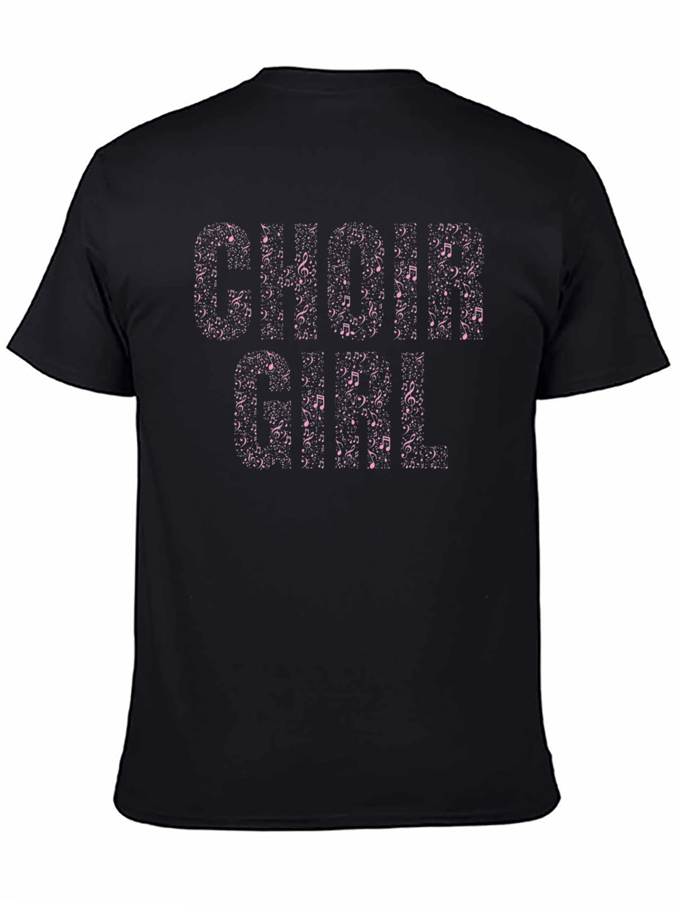 Choir Girl Music Note T-Shirt