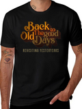 Back to Old Days Retro Graphic Tee