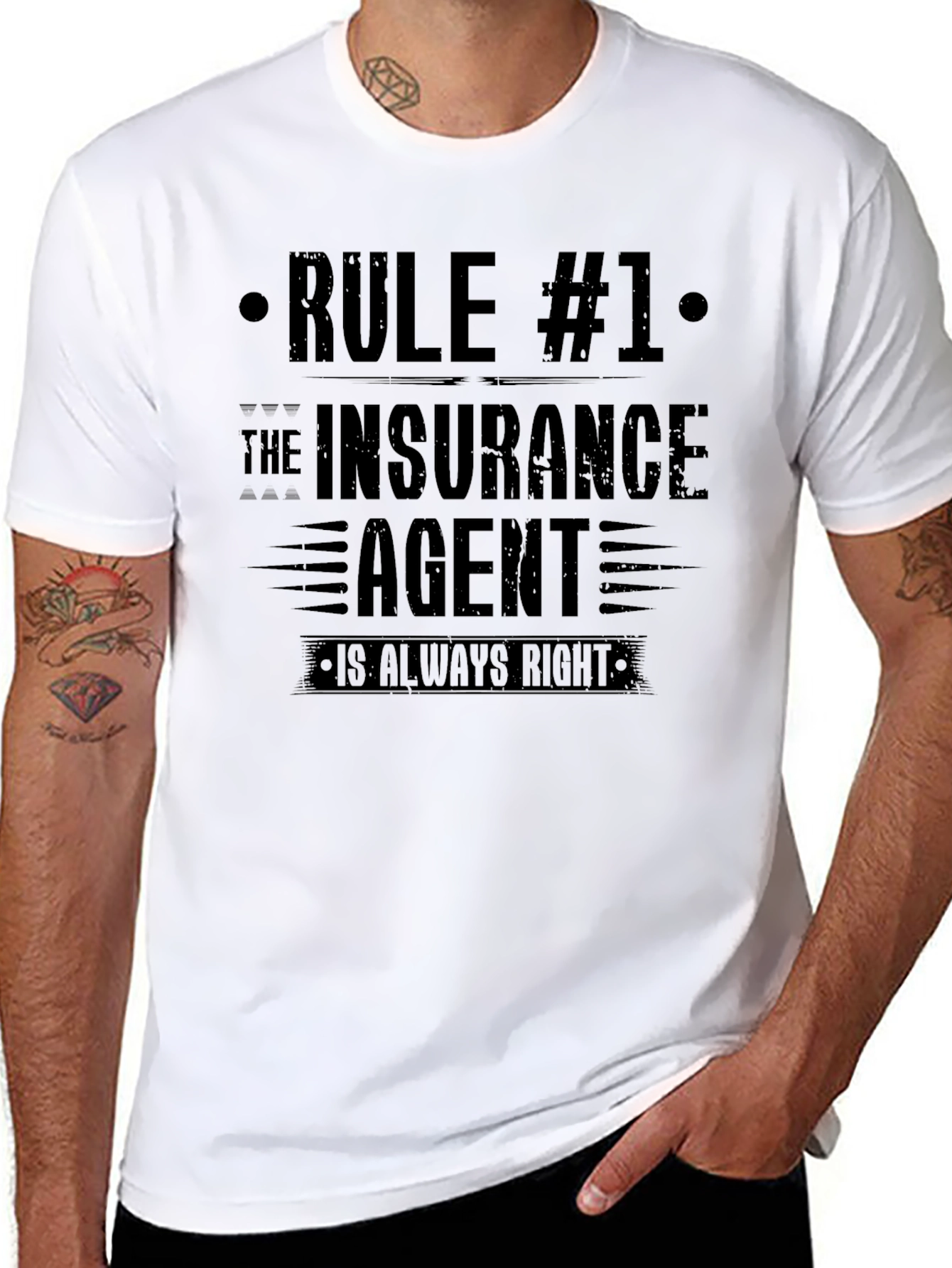 Rule #1 The Insurance Agent T-Shirt