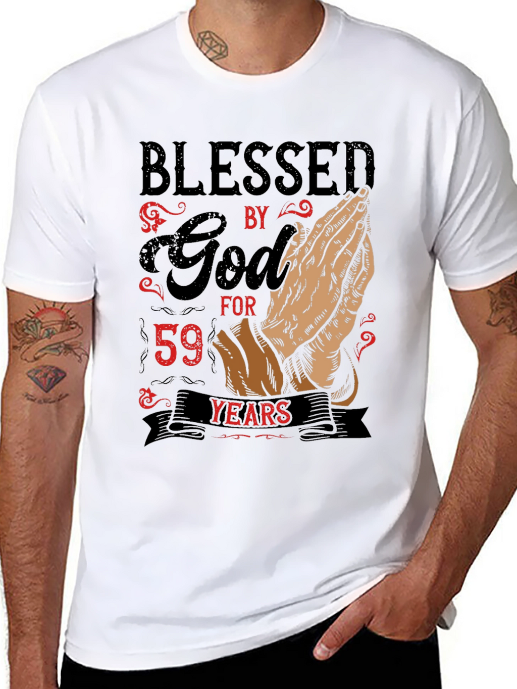 Blessed By God For 59 Years T-Shirt