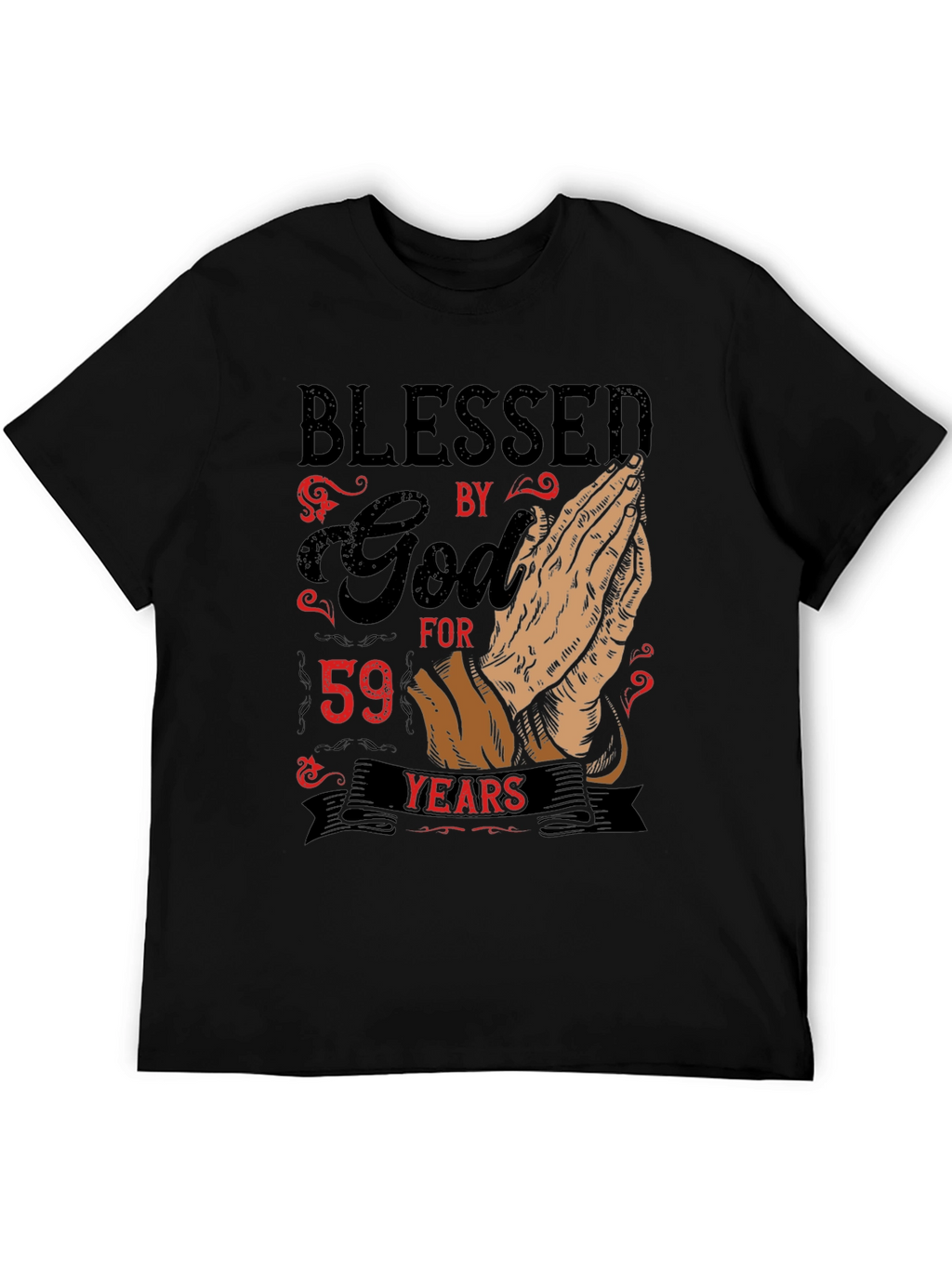 Blessed By God For 59 Years T-Shirt