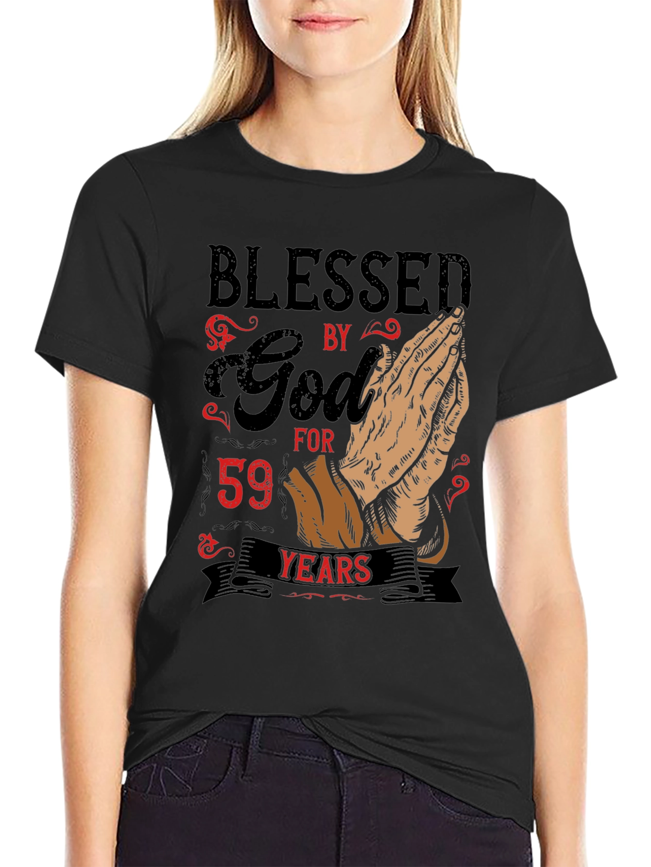 Blessed By God For 59 Years T-Shirt