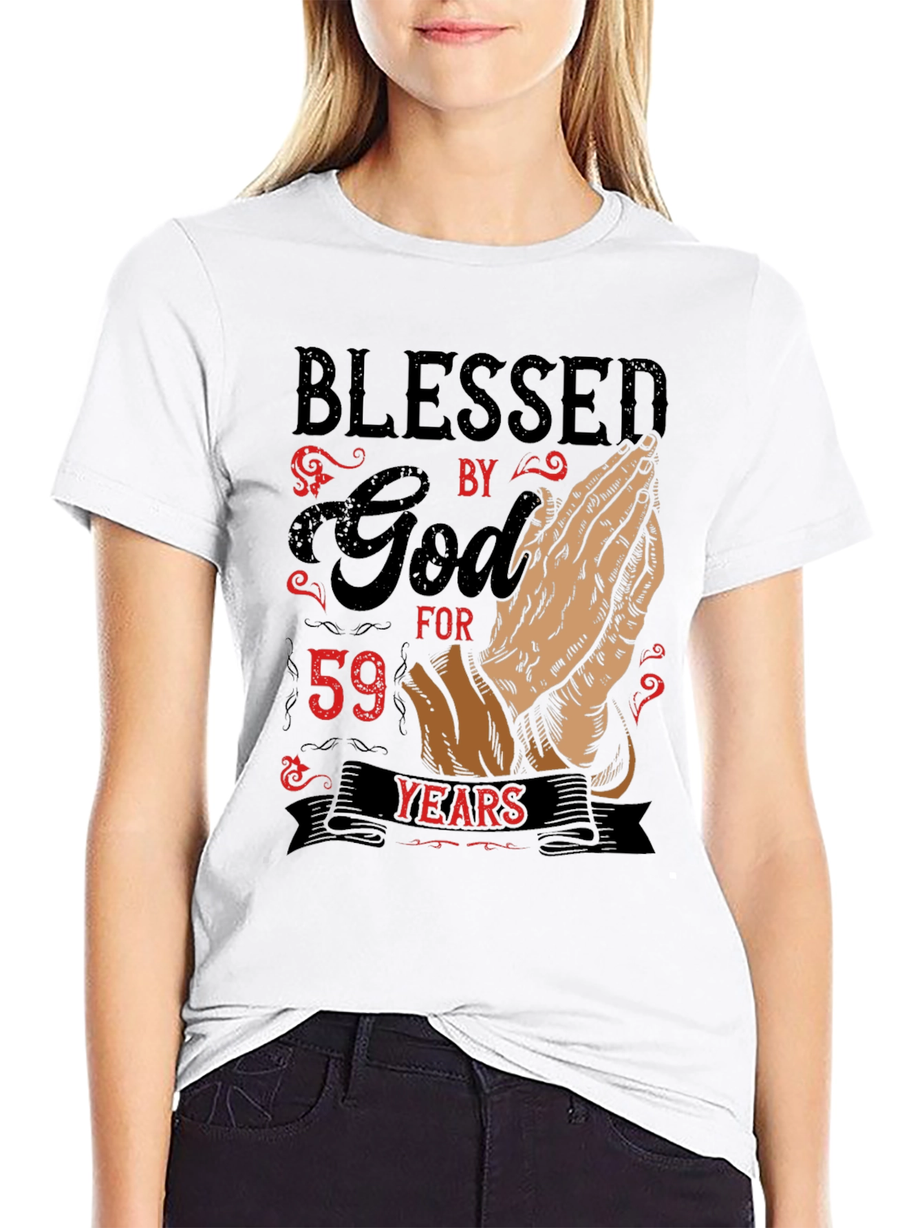 Blessed By God For 59 Years T-Shirt
