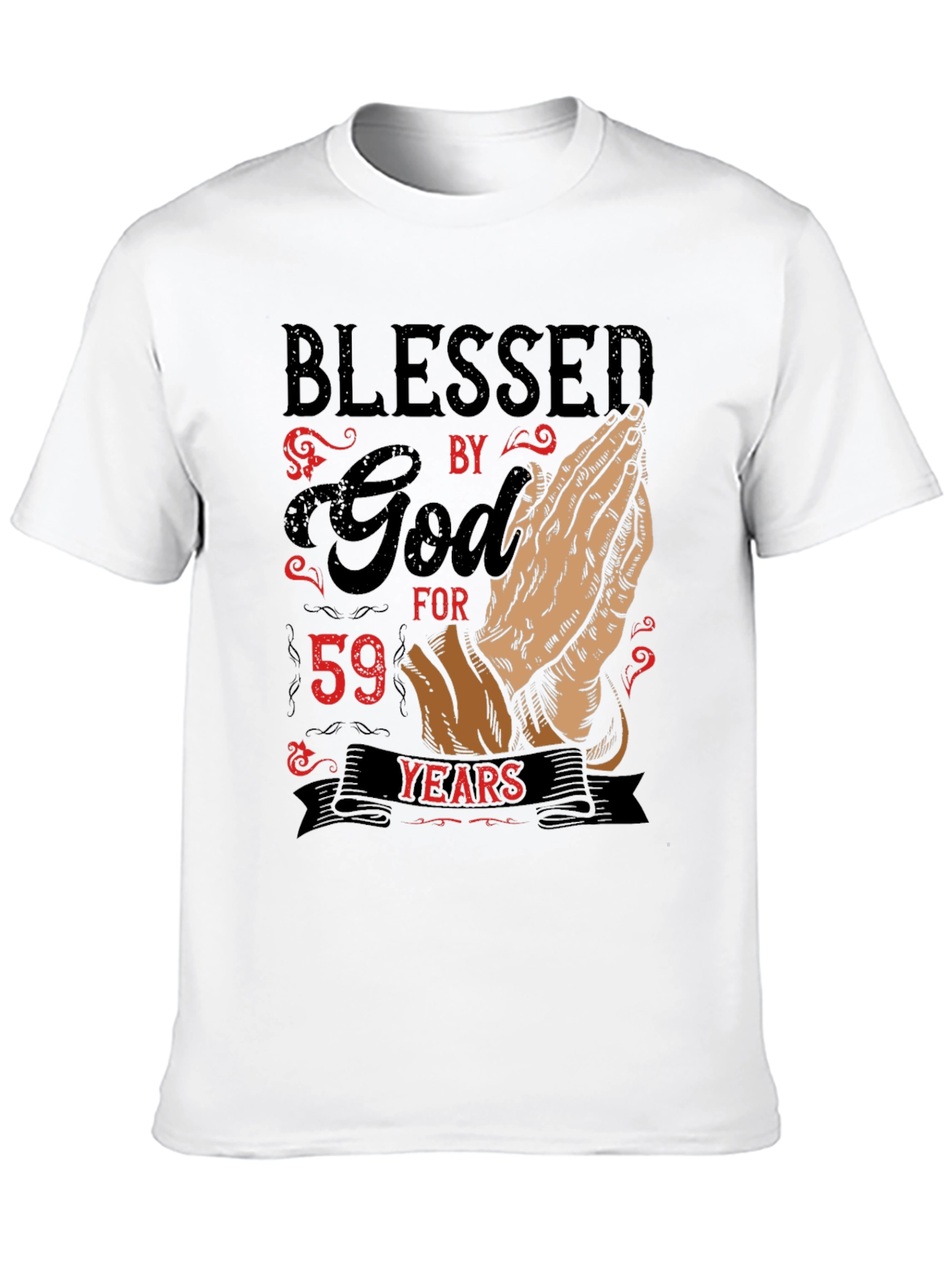 Blessed By God For 59 Years T-Shirt