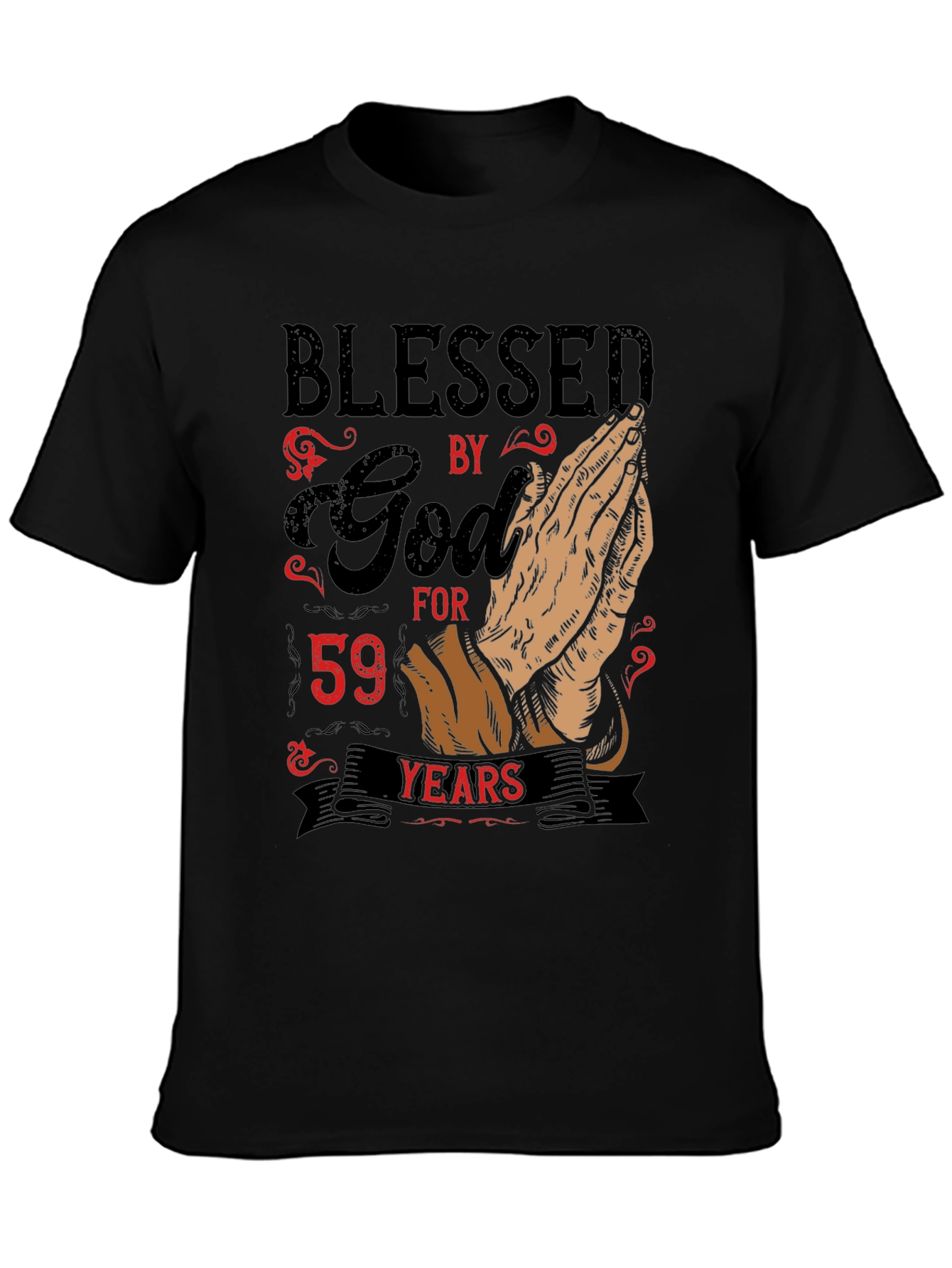 Blessed By God For 59 Years T-Shirt