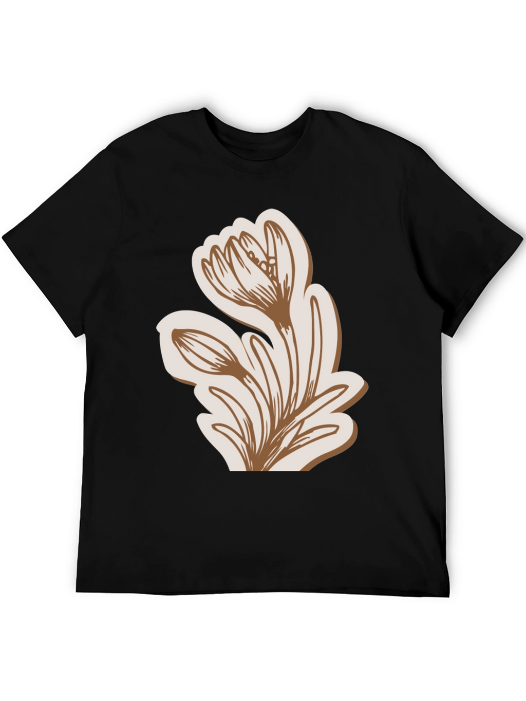 Floral Graphic Tee - Stylish Casual Comfort