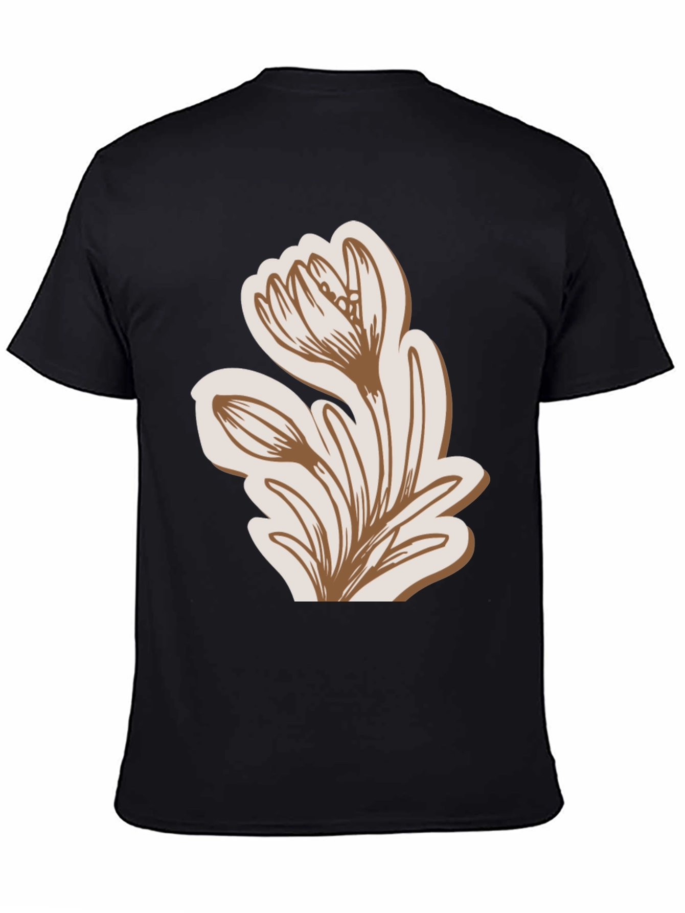 Floral Graphic Tee - Stylish Casual Comfort