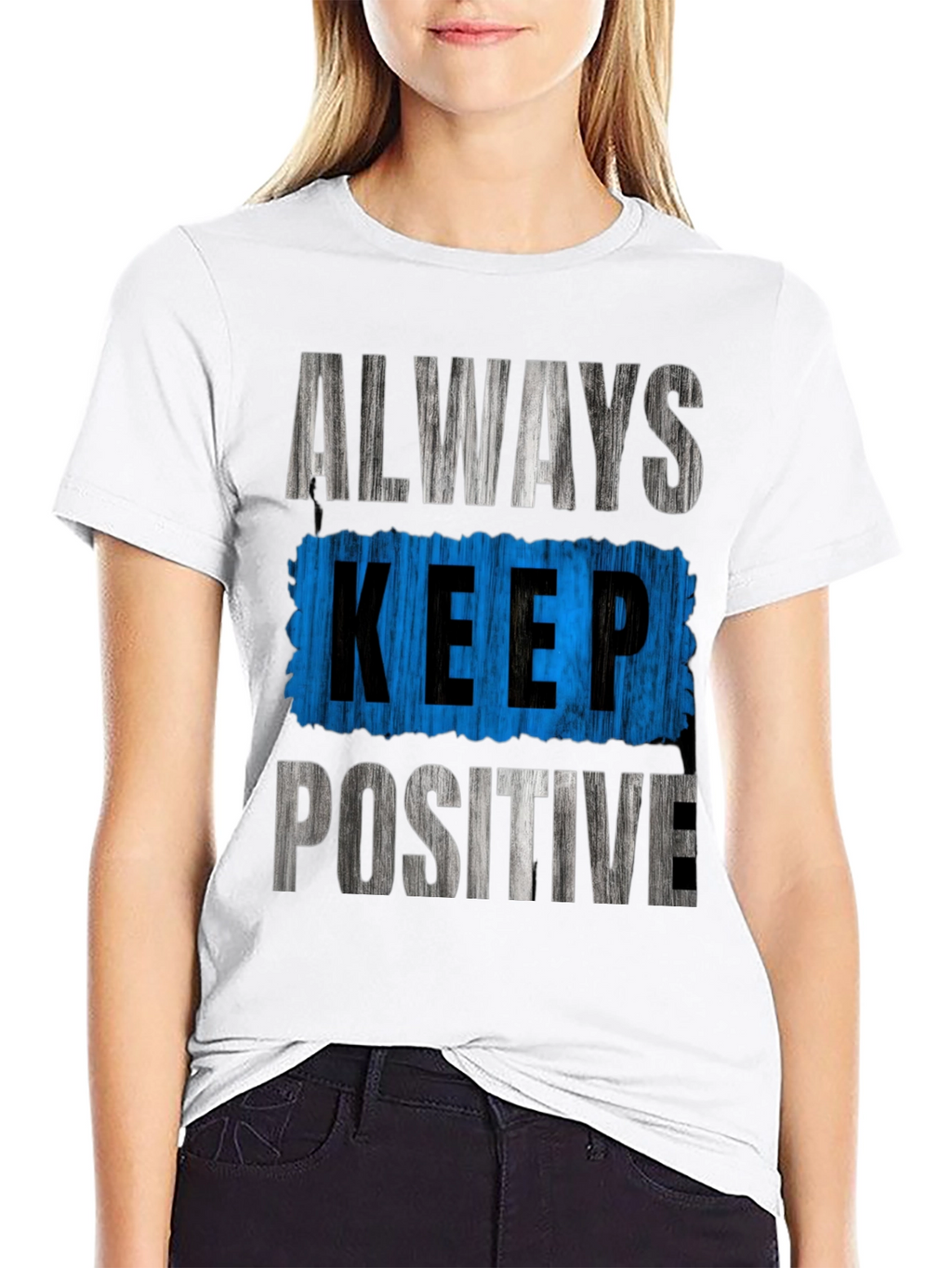 Always Keep Positive Graphic Tee
