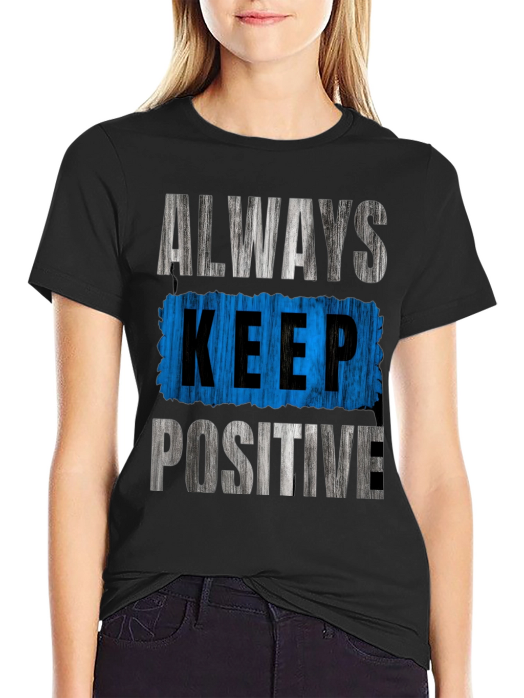 Always Keep Positive Graphic Tee